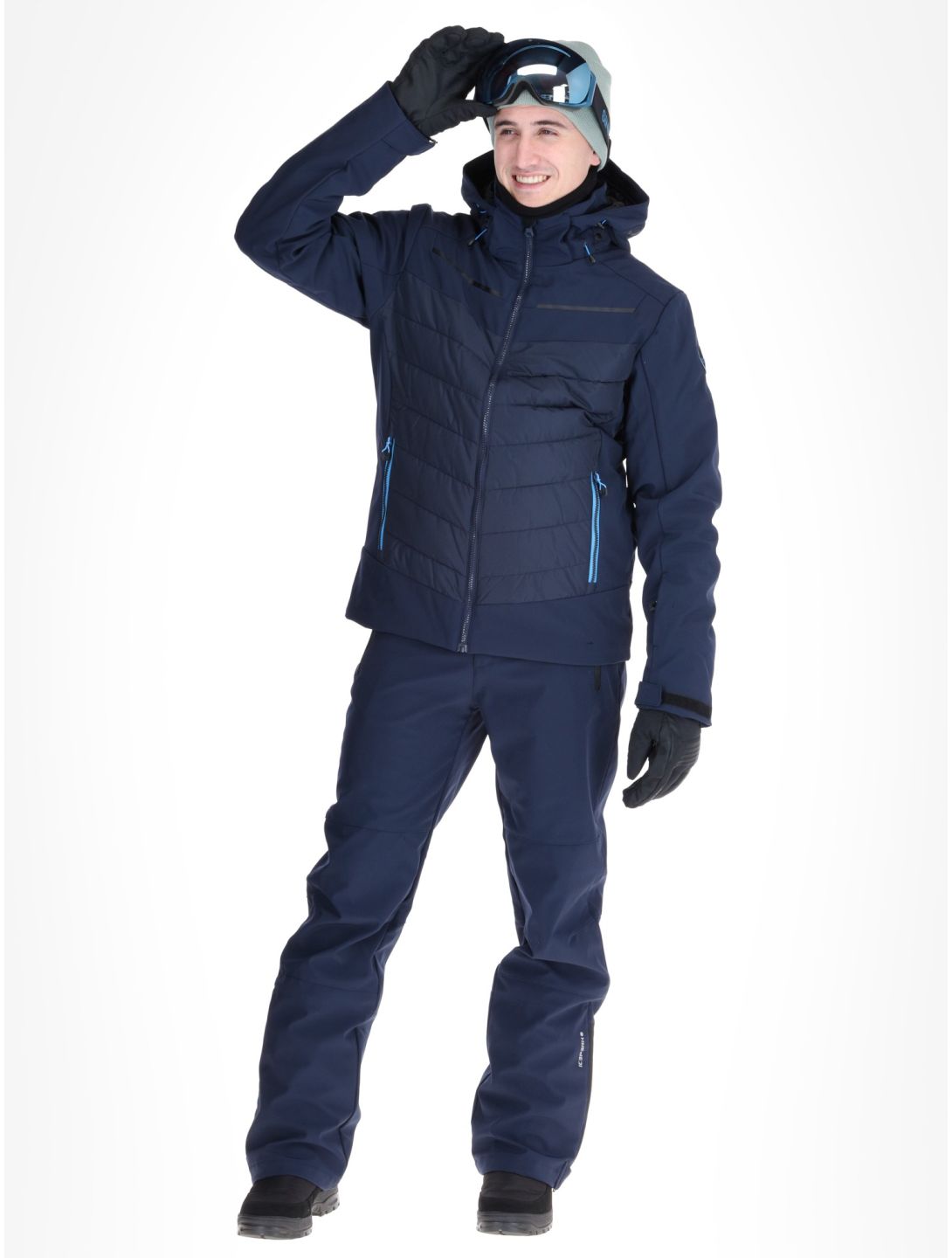 Icepeak, Fremont Skijacke Herren Dark Blue blau 