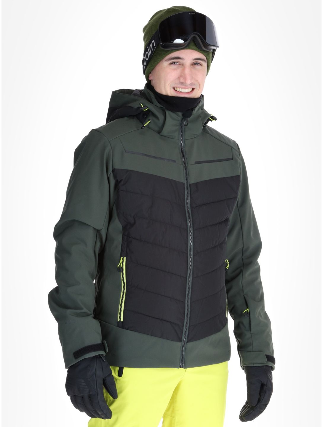 Icepeak, Fremont Skijacke Herren Dark Olive grün 