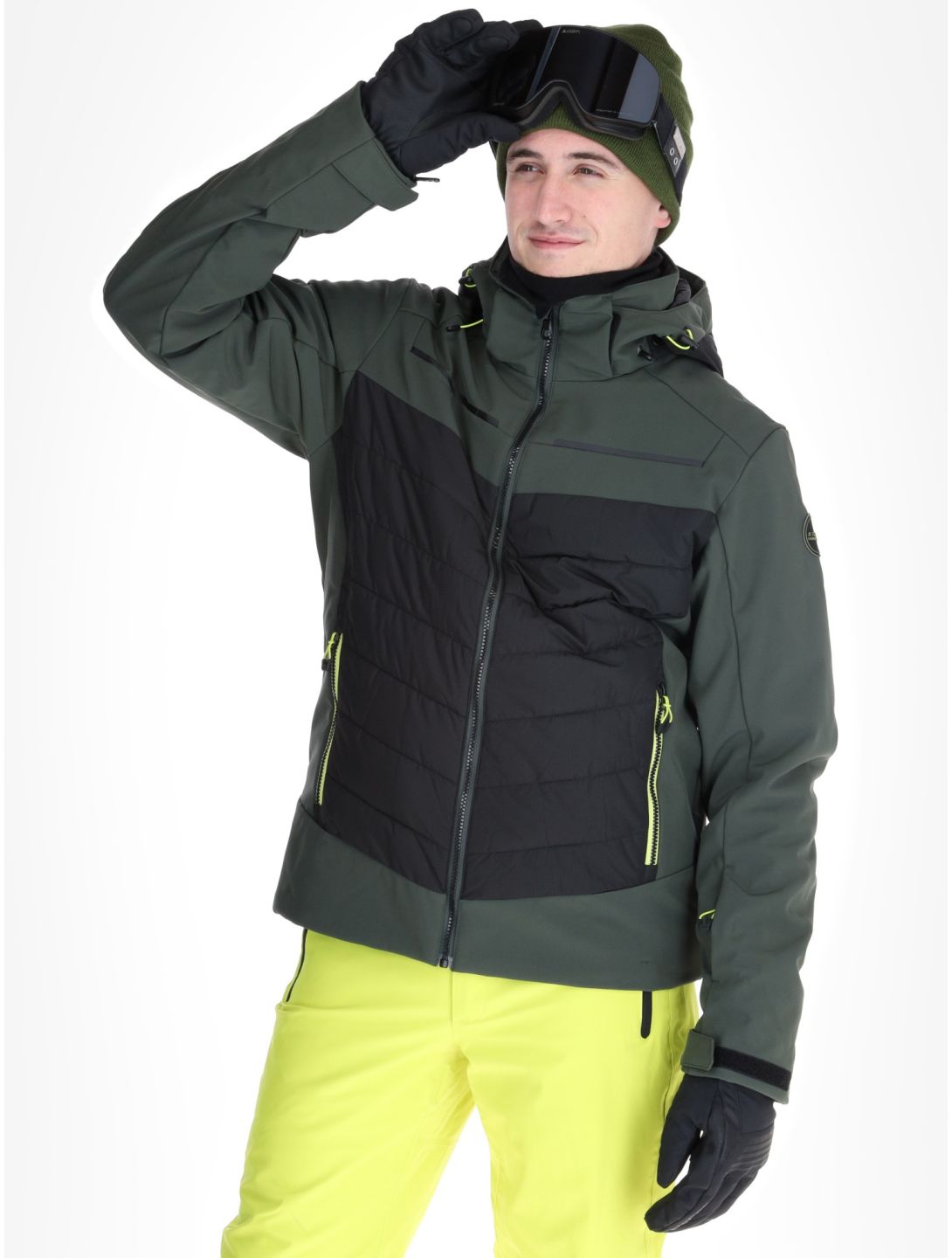 Icepeak, Fremont Skijacke Herren Dark Olive grün 