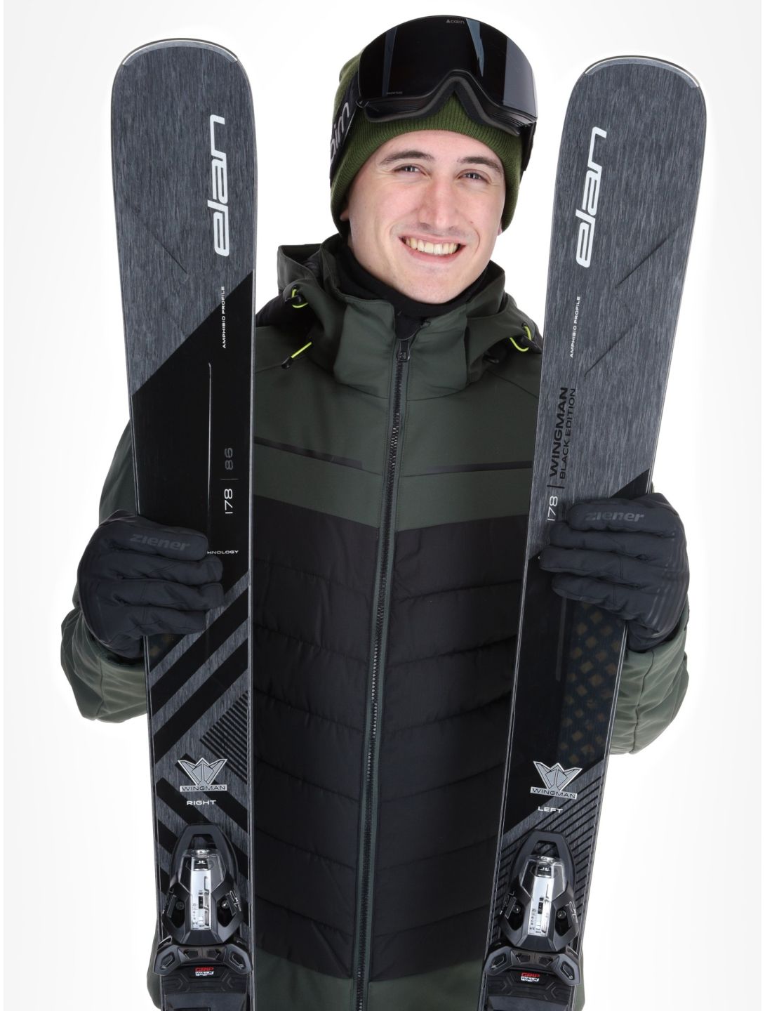 Icepeak, Fremont Skijacke Herren Dark Olive grün 