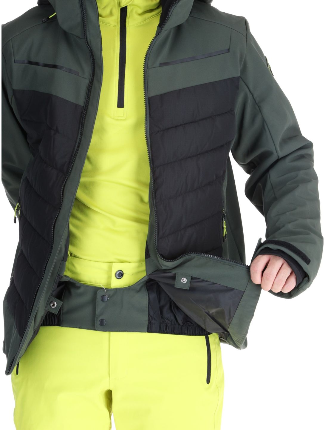 Icepeak, Fremont Skijacke Herren Dark Olive grün 