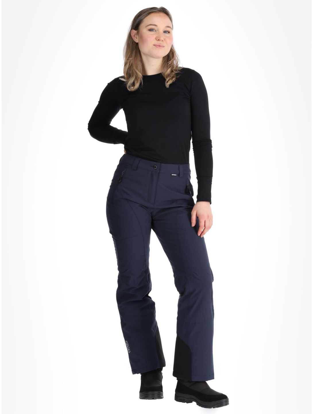 Icepeak, Freyung Skihose kurzes Modell Damen Dark Blue blau 