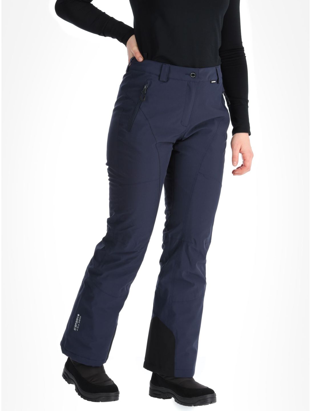 Icepeak, Freyung Skihose kurzes Modell Damen Dark Blue blau 