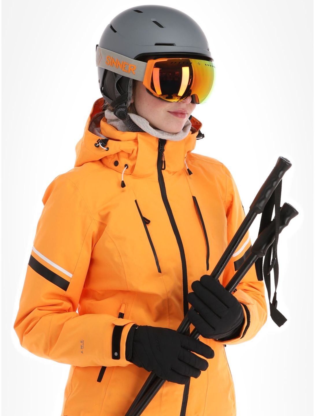 Icepeak, Friona Skijacke Damen Abricot orange 