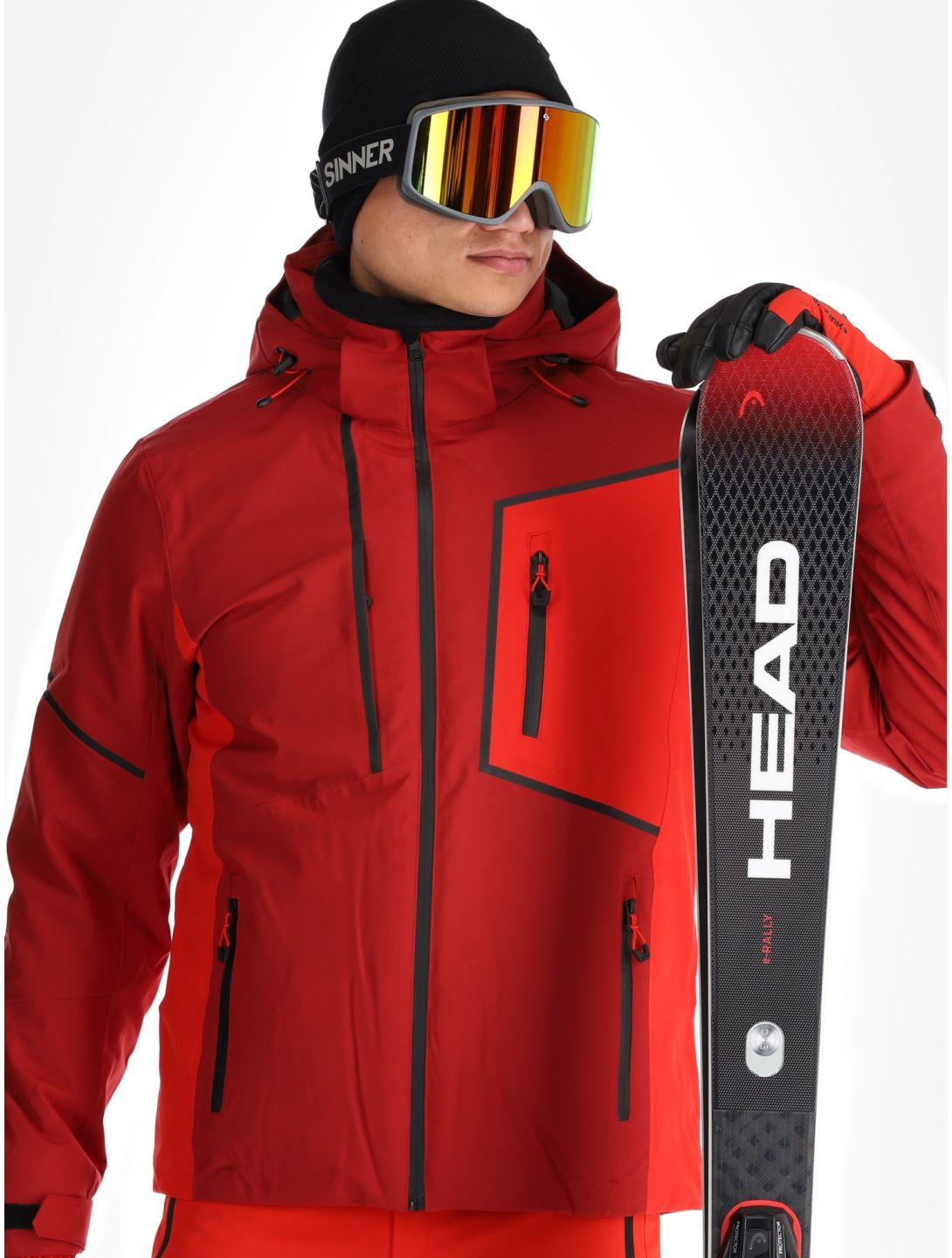 Icepeak, Frisco Skijacke Herren Cranberry rot 