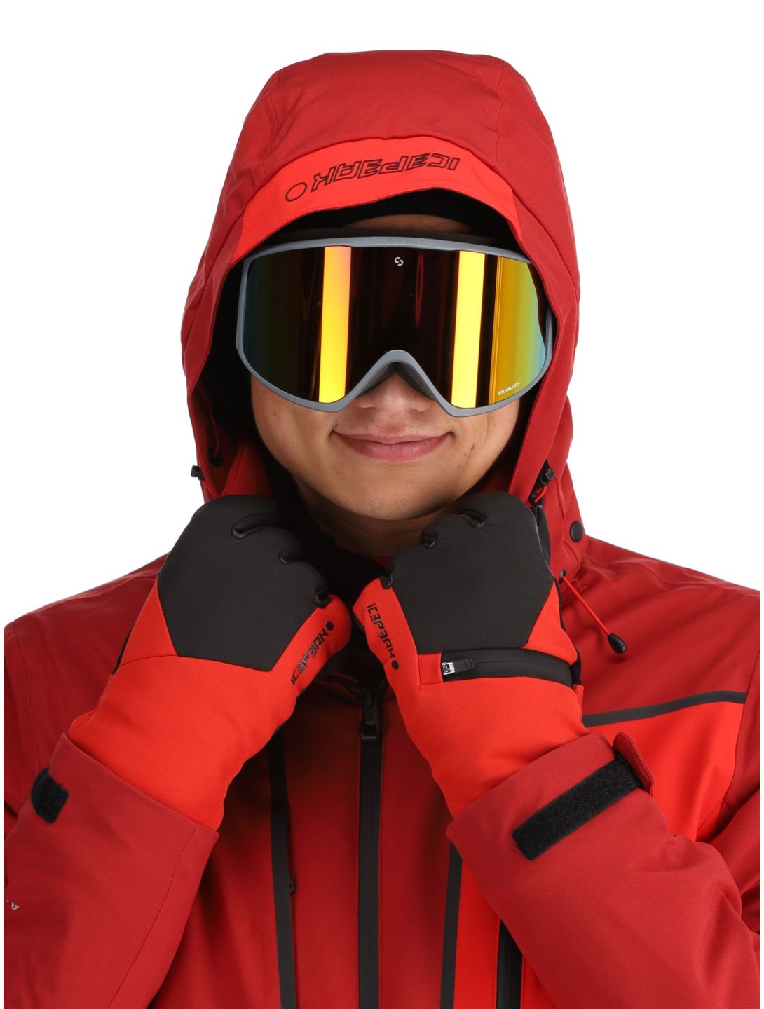 Icepeak, Frisco Skijacke Herren Cranberry rot 