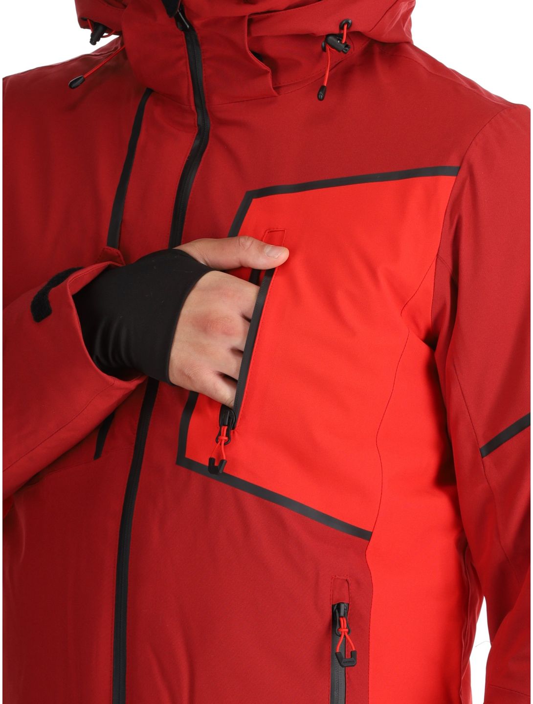 Icepeak, Frisco Skijacke Herren Cranberry rot 