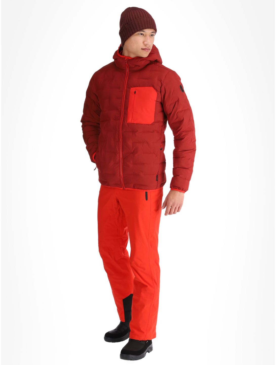 Icepeak, Frontier Skijacke Herren Cranberry rot 