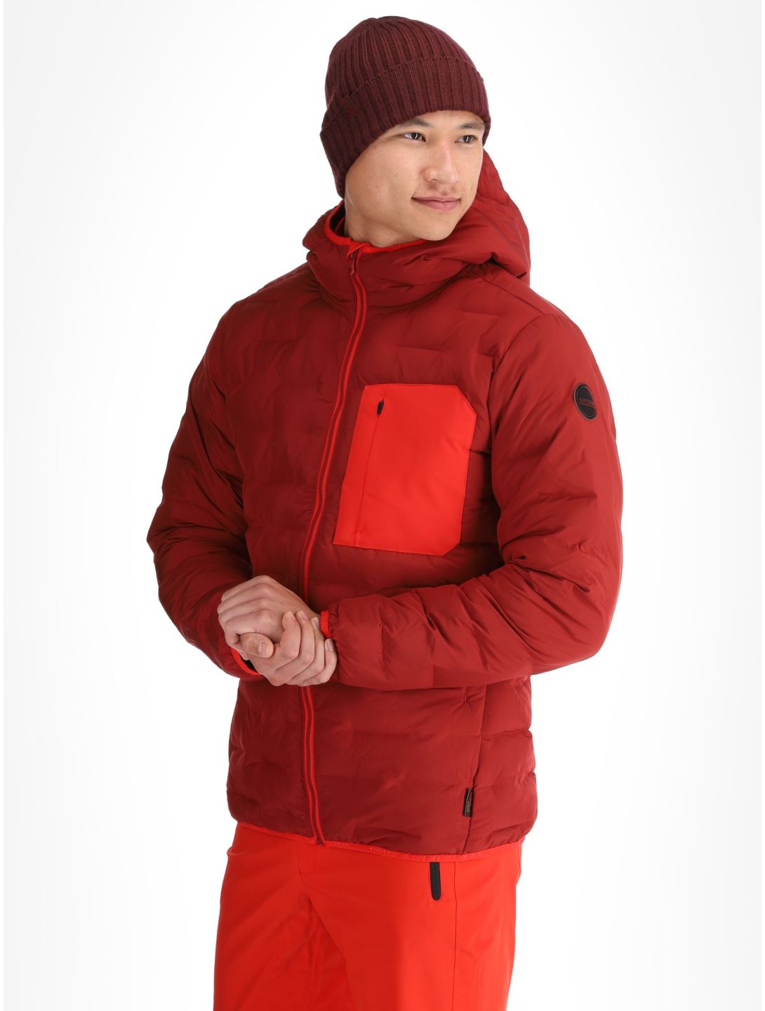 Icepeak, Frontier Skijacke Herren Cranberry rot 