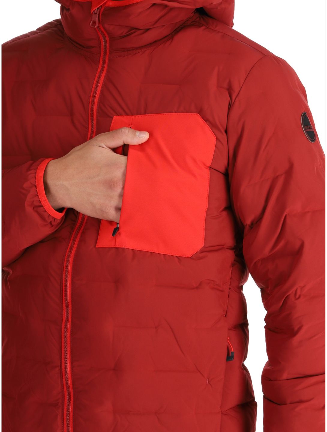 Icepeak, Frontier Skijacke Herren Cranberry rot 