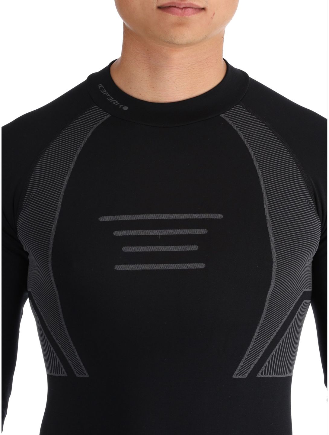 Icepeak, Irondale Thermoshirt Herren Black schwarz 