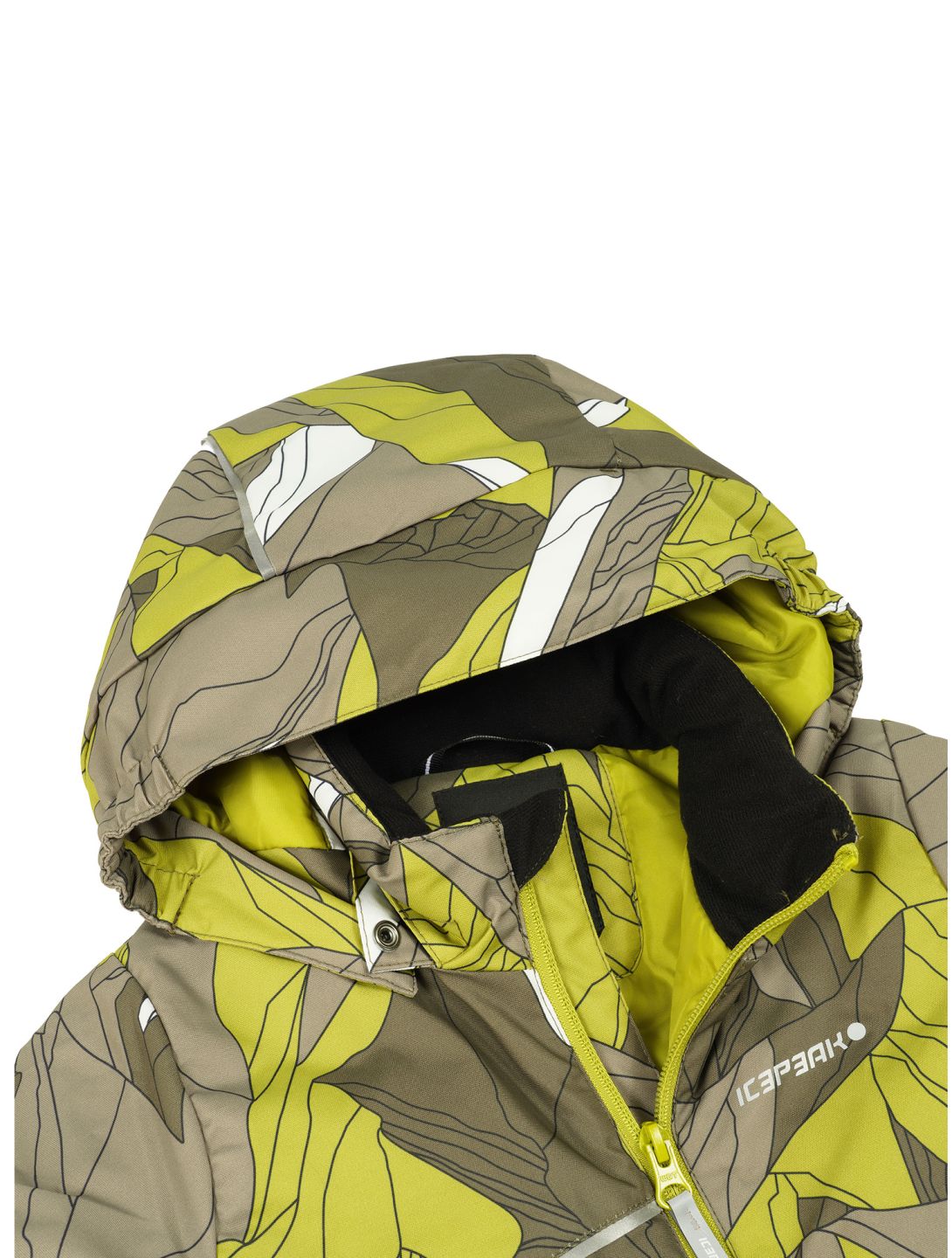 Icepeak, Jizan Kd Skianzug Kinder Dark Olive grün 