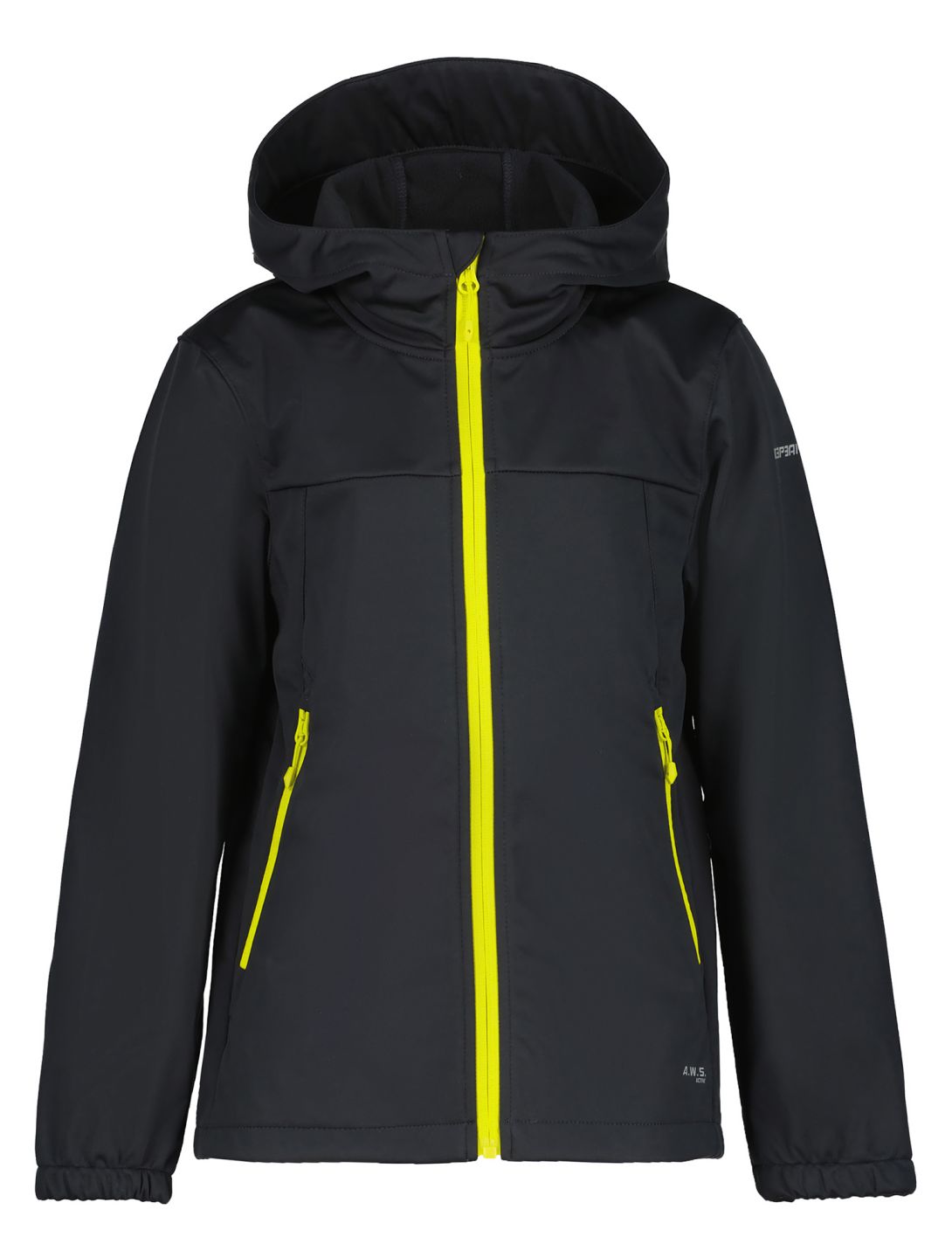 Icepeak, Kline JR Softshell Skijacke Kinder Anthracite grau 