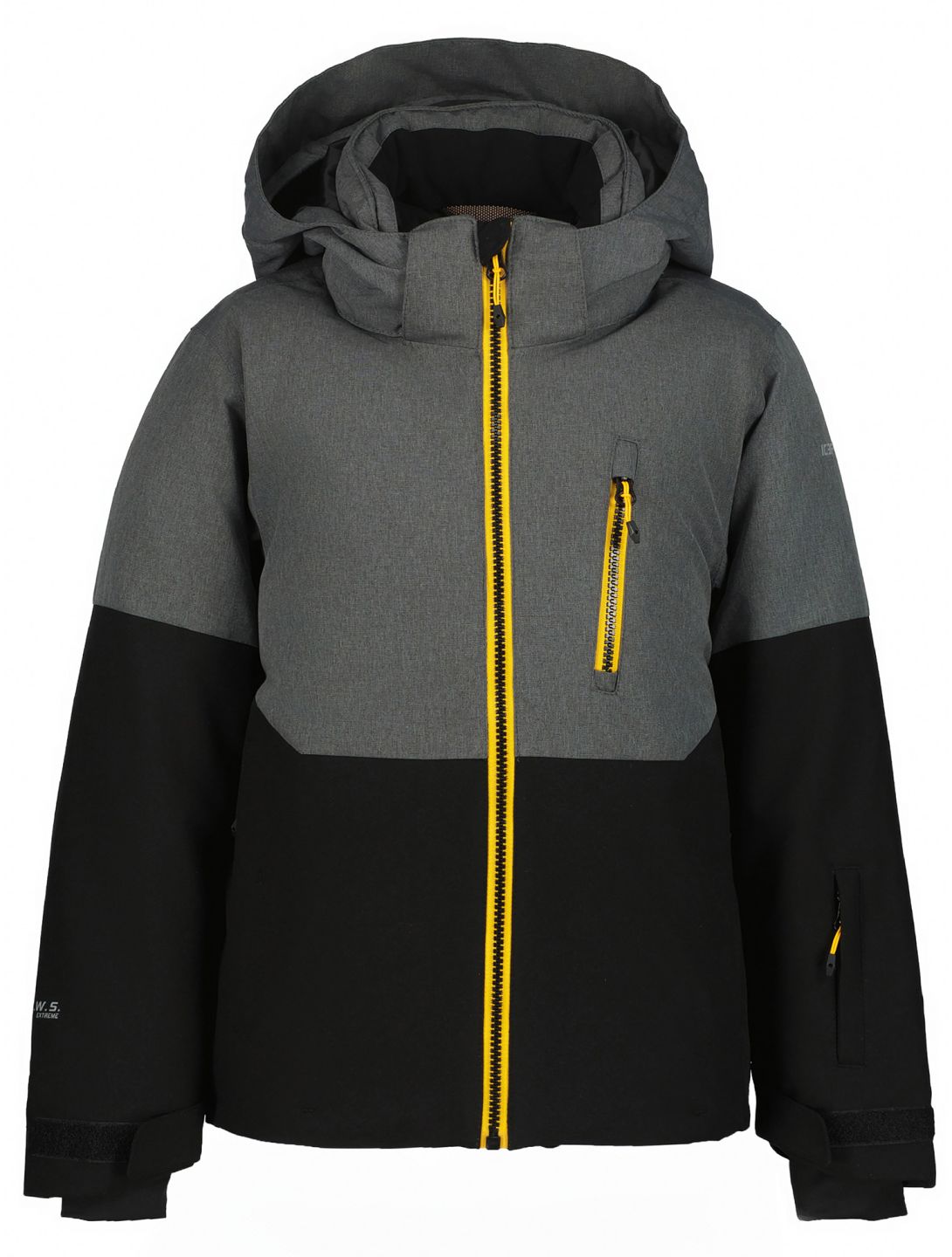 Icepeak, Langdon Jr Skijacke Kinder Black grau, schwarz 