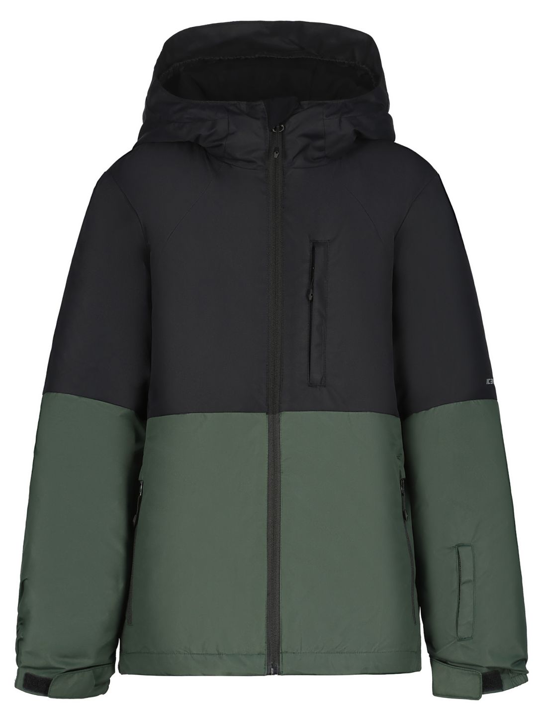 Icepeak, Latimer JR Skijacke Kinder Dark Olive grün 