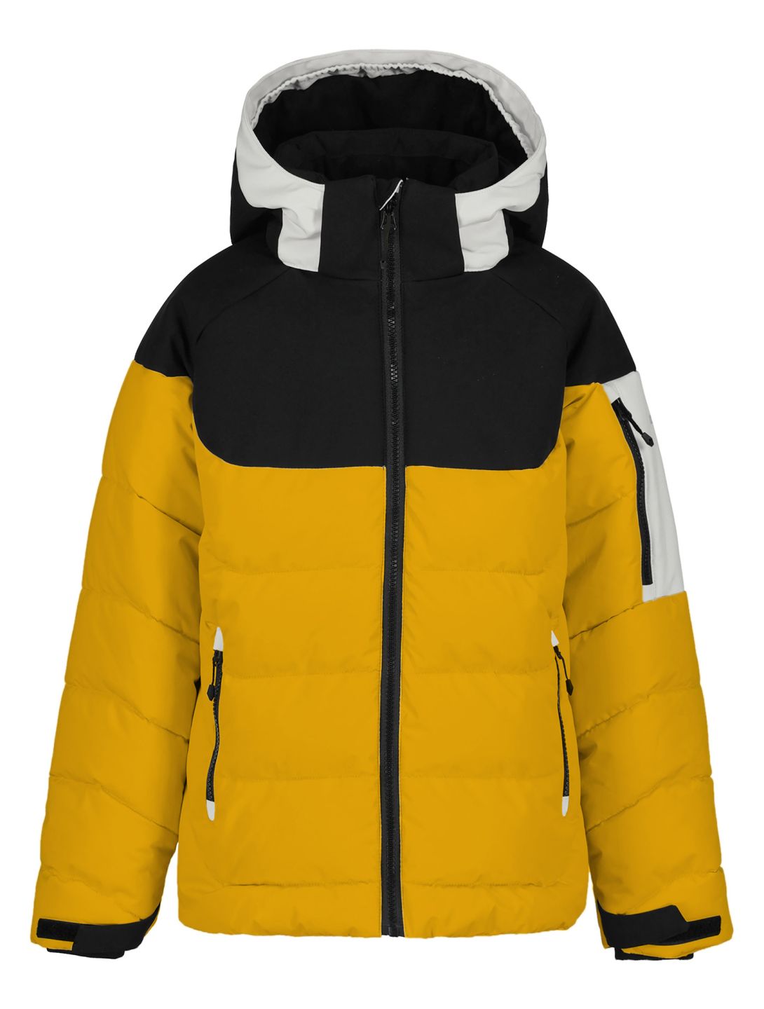 Icepeak, Latta Jr Skijacke Kinder Yellow gelb, schwarz 