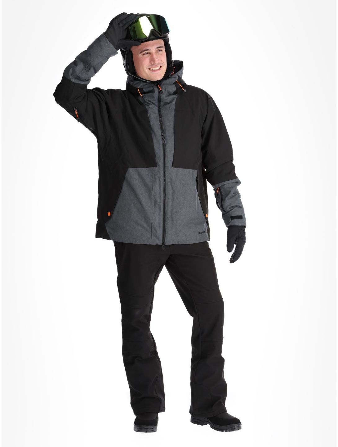 Icepeak, Yaakov Skijacke Herren Black schwarz 