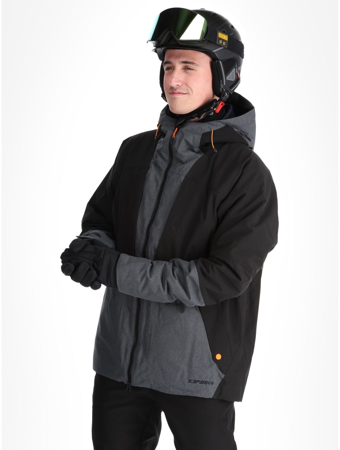 Icepeak, Yaakov Skijacke Herren Black schwarz 