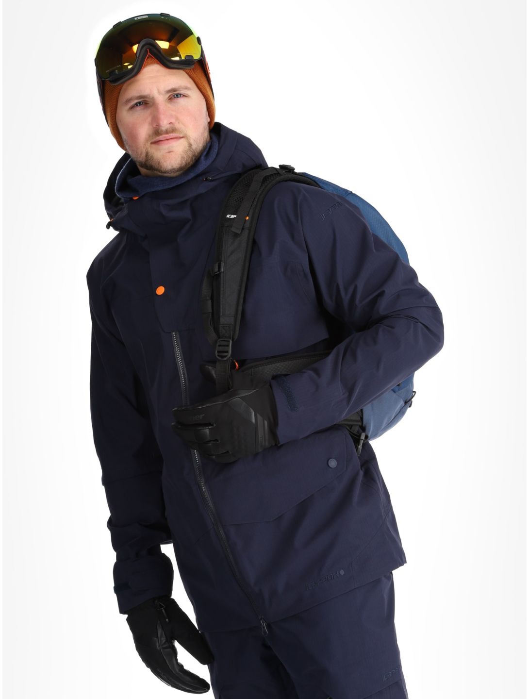 Icepeak, Yaholo Hardshell Skijacke Herren Dark Blue blau 