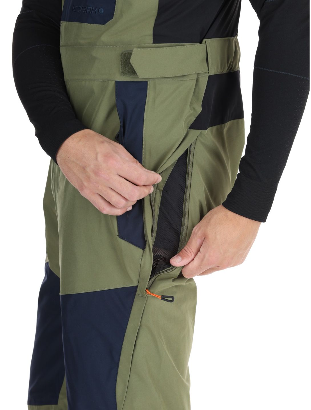 Icepeak, Yuichi Skihose Herren Olive grün 