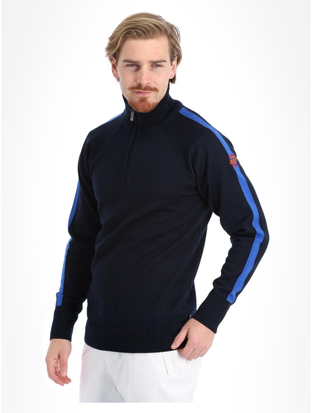 Kama, Merino sweater 4063 Pullover Herren Navy blau 