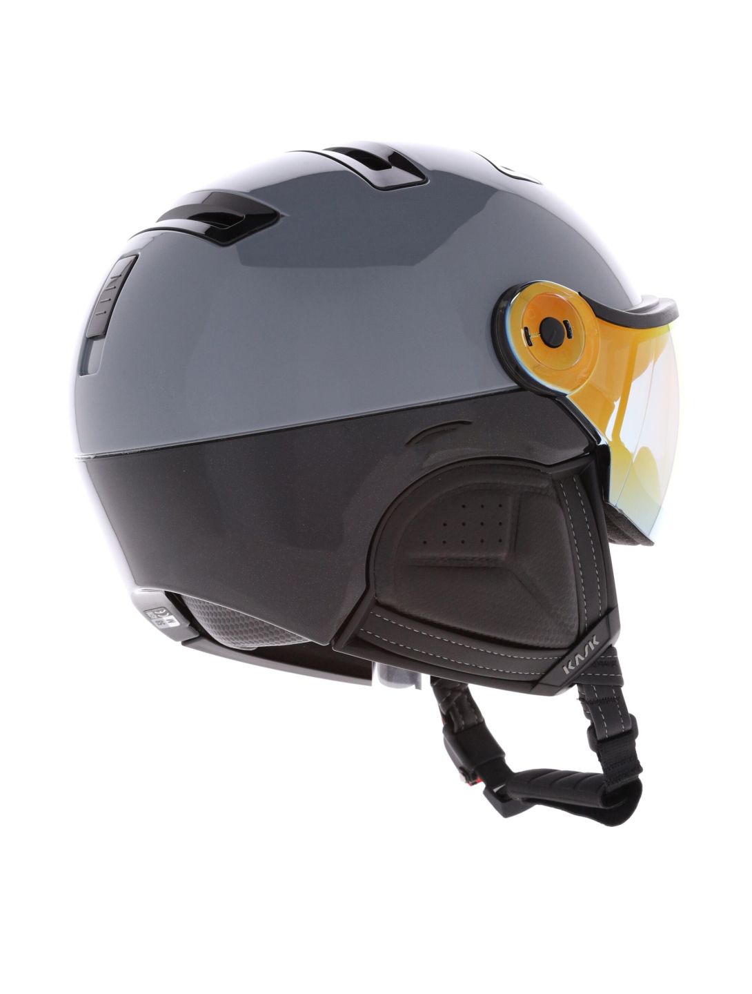 Kask, Piuma R Montecarlo Skihelm mit Visier Unisex Grey grau 