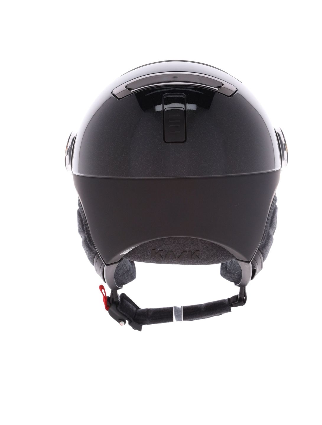 Kask, Piuma-R Chrome Visor Skihelm mit Visier Unisex Black schwarz 