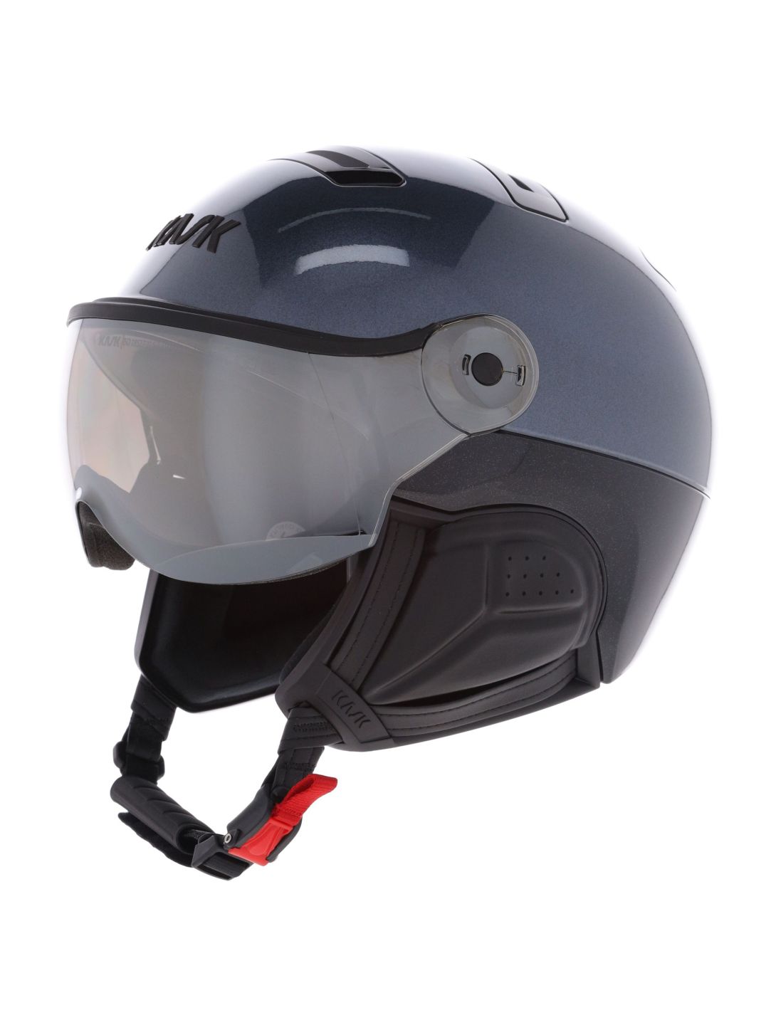 Kask, Piuma-R Class Sport Skihelm mit Visier Unisex Anthracite grau 