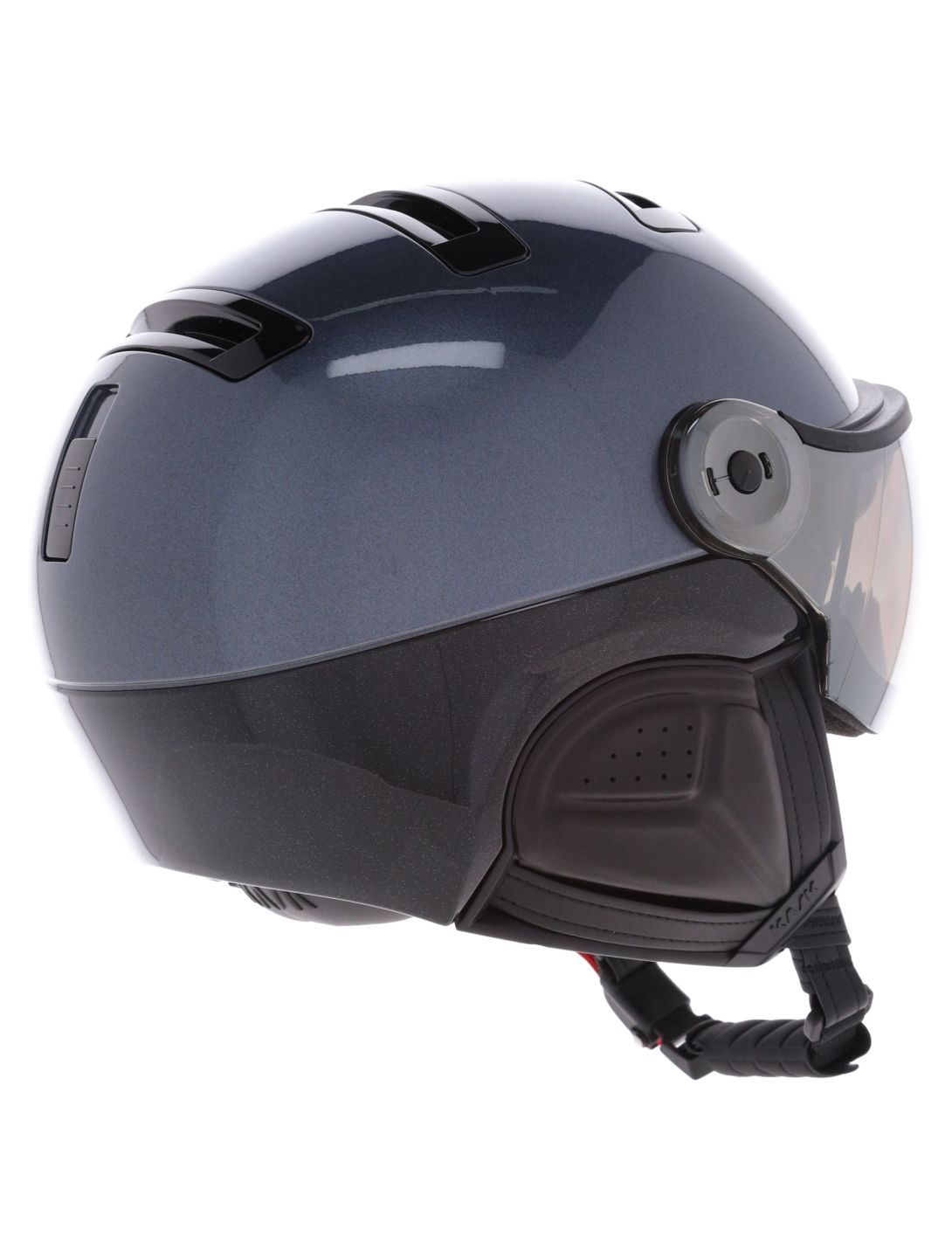 Kask, Piuma-R Class Sport Skihelm mit Visier Unisex Anthracite grau 