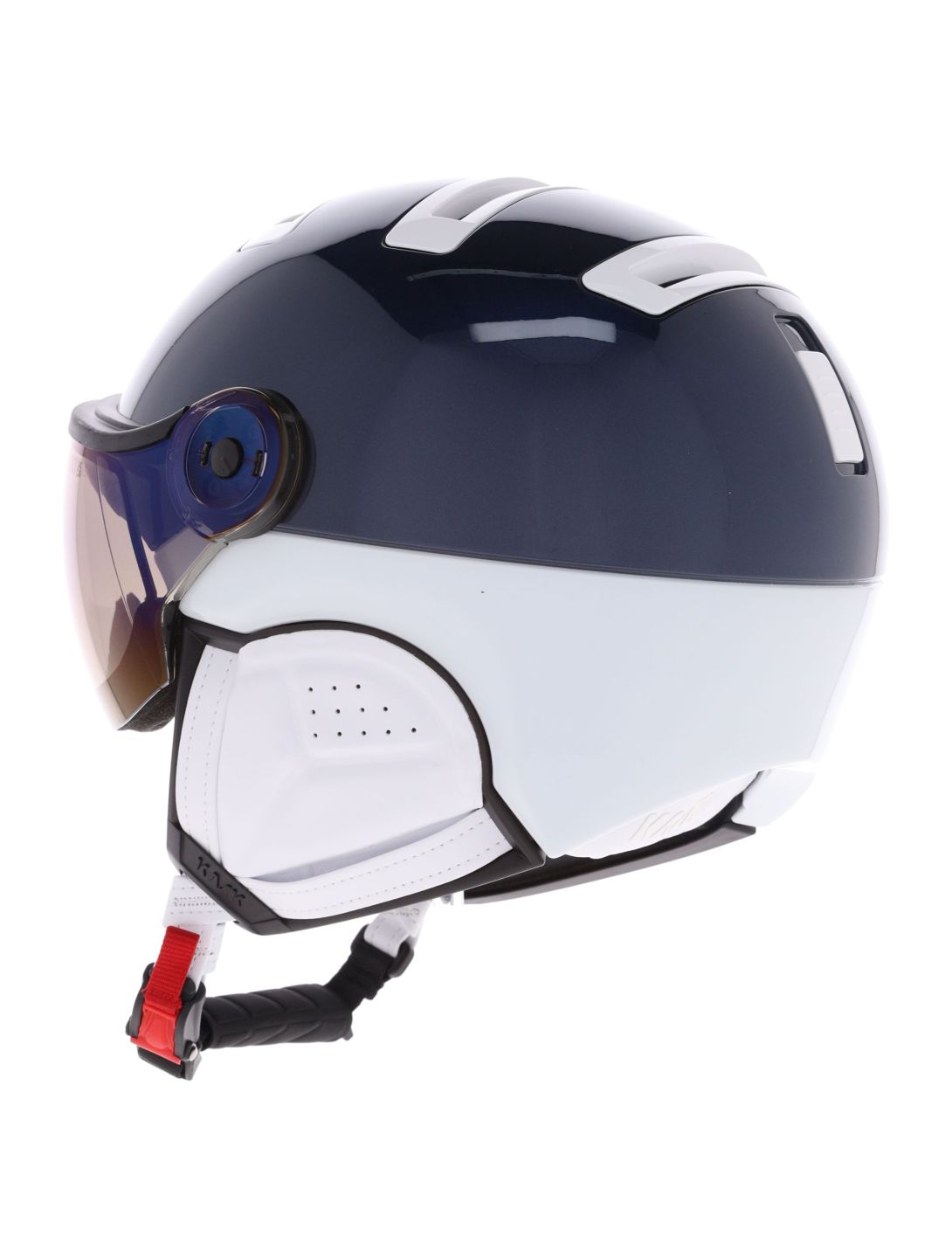 Kask, Piuma-R Class Sport Skihelm mit Visier Unisex Navy blau 