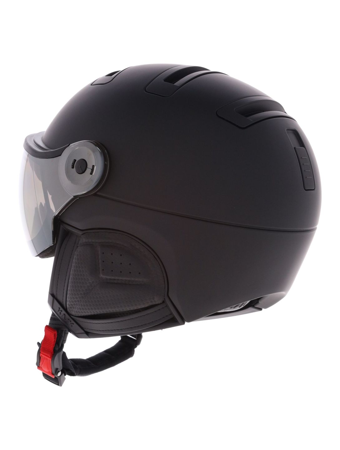 Kask, Piuma-R Shadow Visor Skihelm mit Visier Unisex Black schwarz 