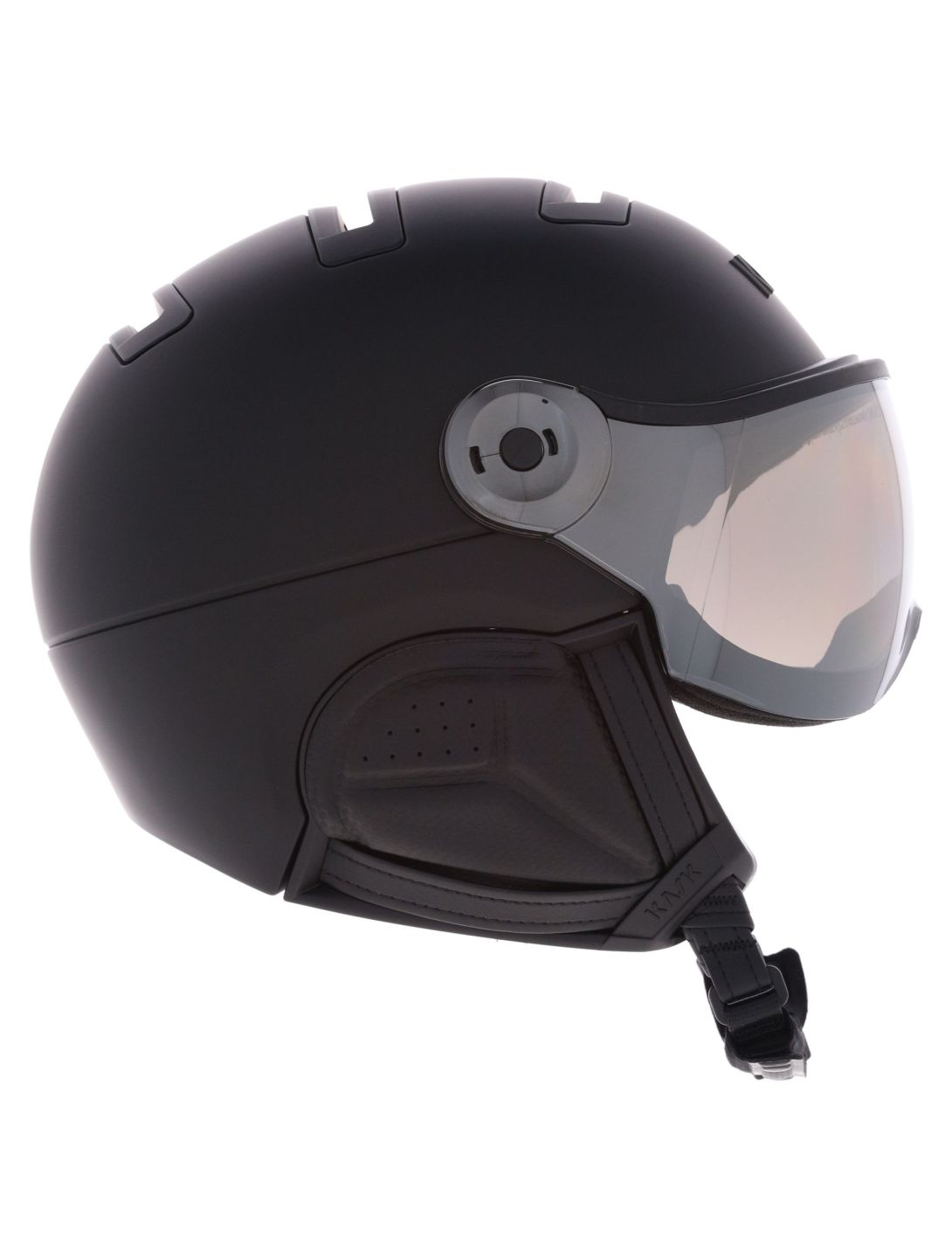 Kask, Piuma-R Shadow Visor Skihelm mit Visier Unisex Black schwarz 