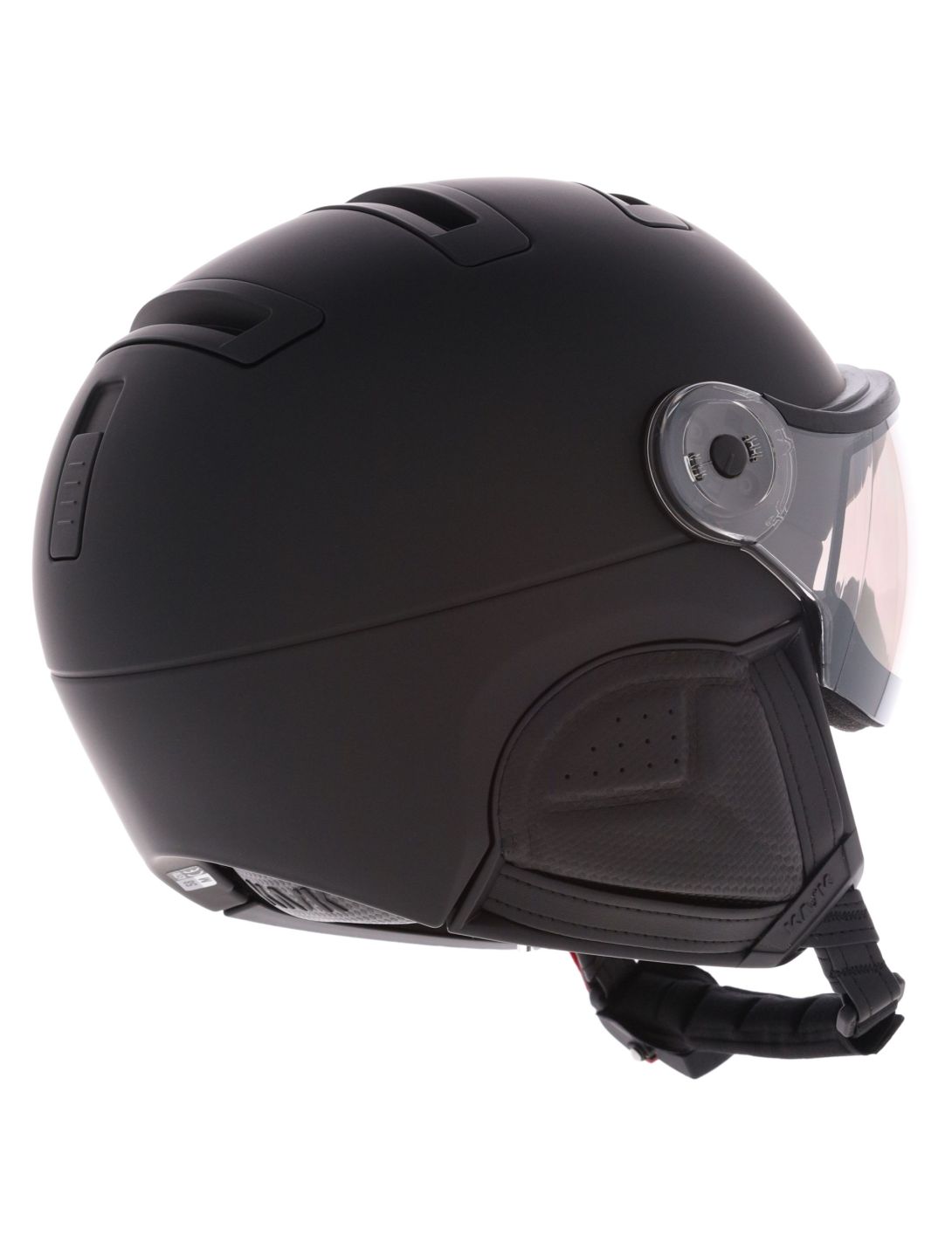 Kask, Piuma-R Shadow Visor Skihelm mit Visier Unisex Black schwarz 