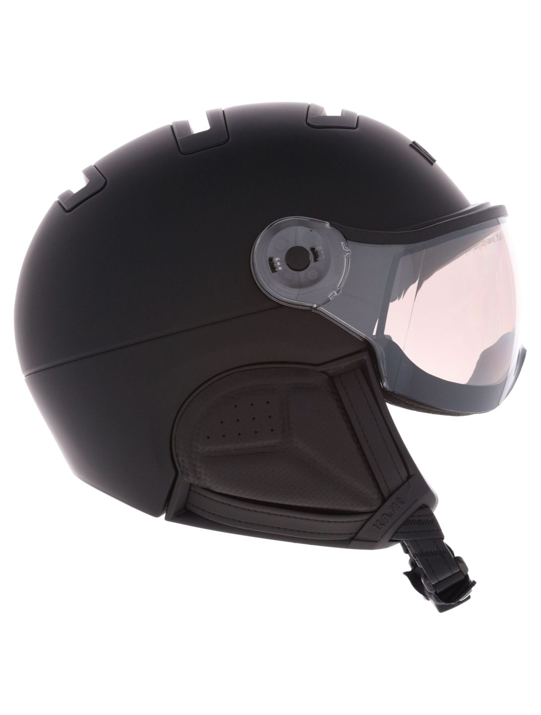 Kask, Piuma-R Shadow Visor Skihelm mit Visier Unisex Black schwarz 