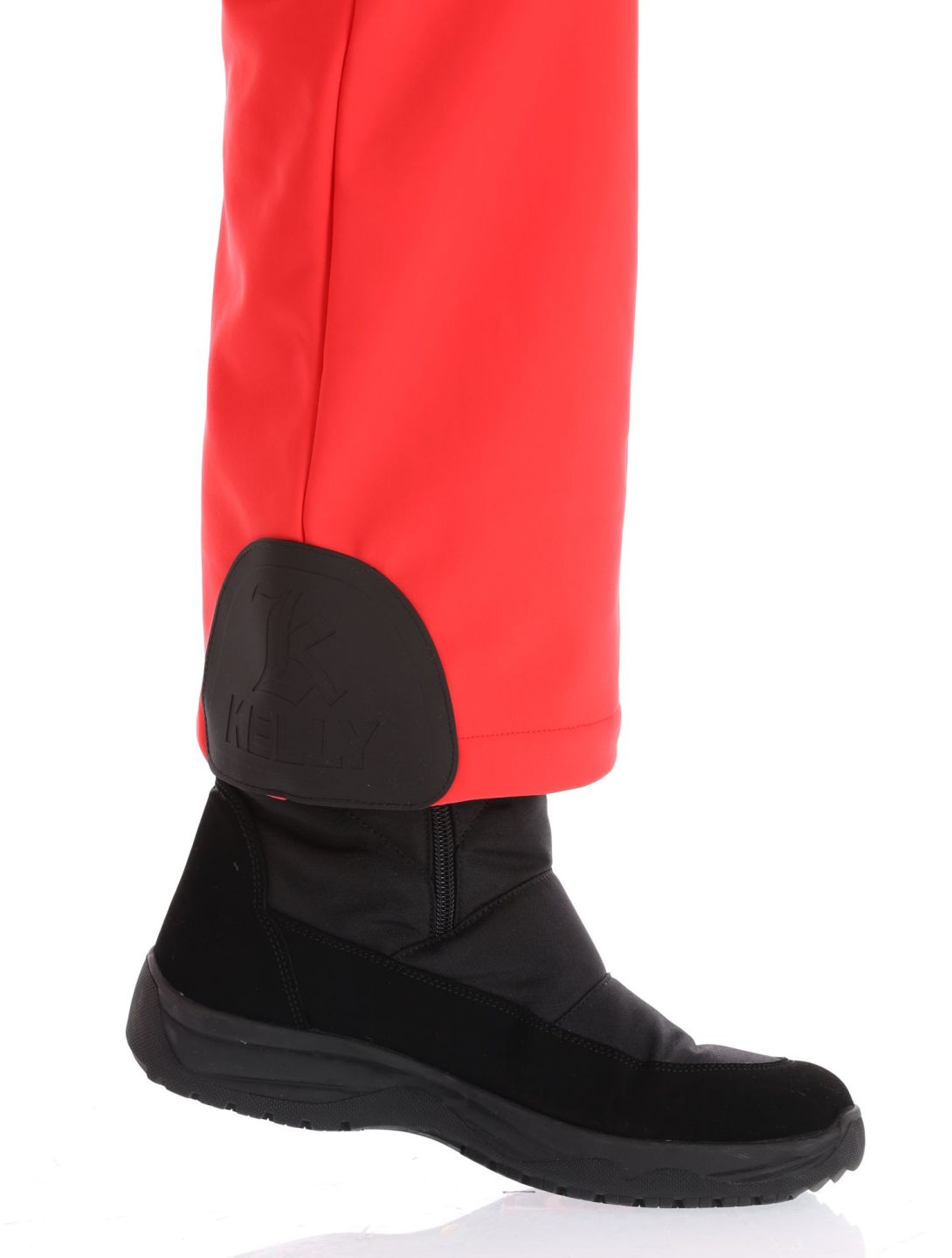 Kelly, April Softshell Skihose Damen Red / Black rot, schwarz 