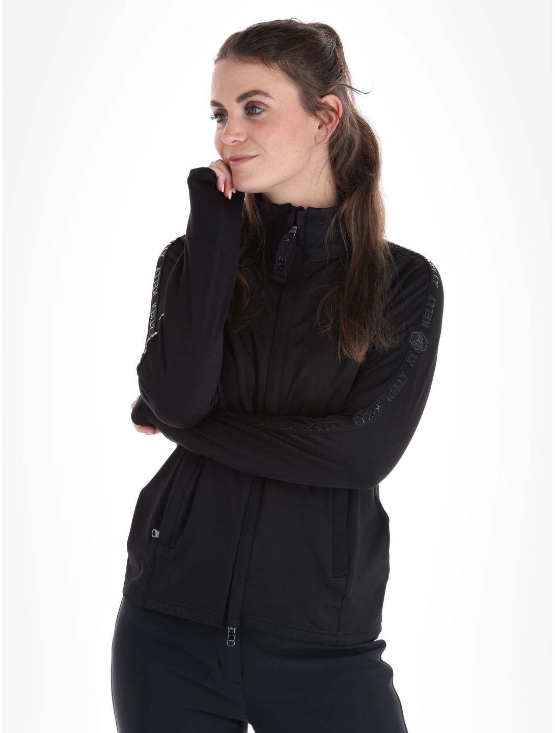 Kelly, Luna Jacke Damen Black schwarz 