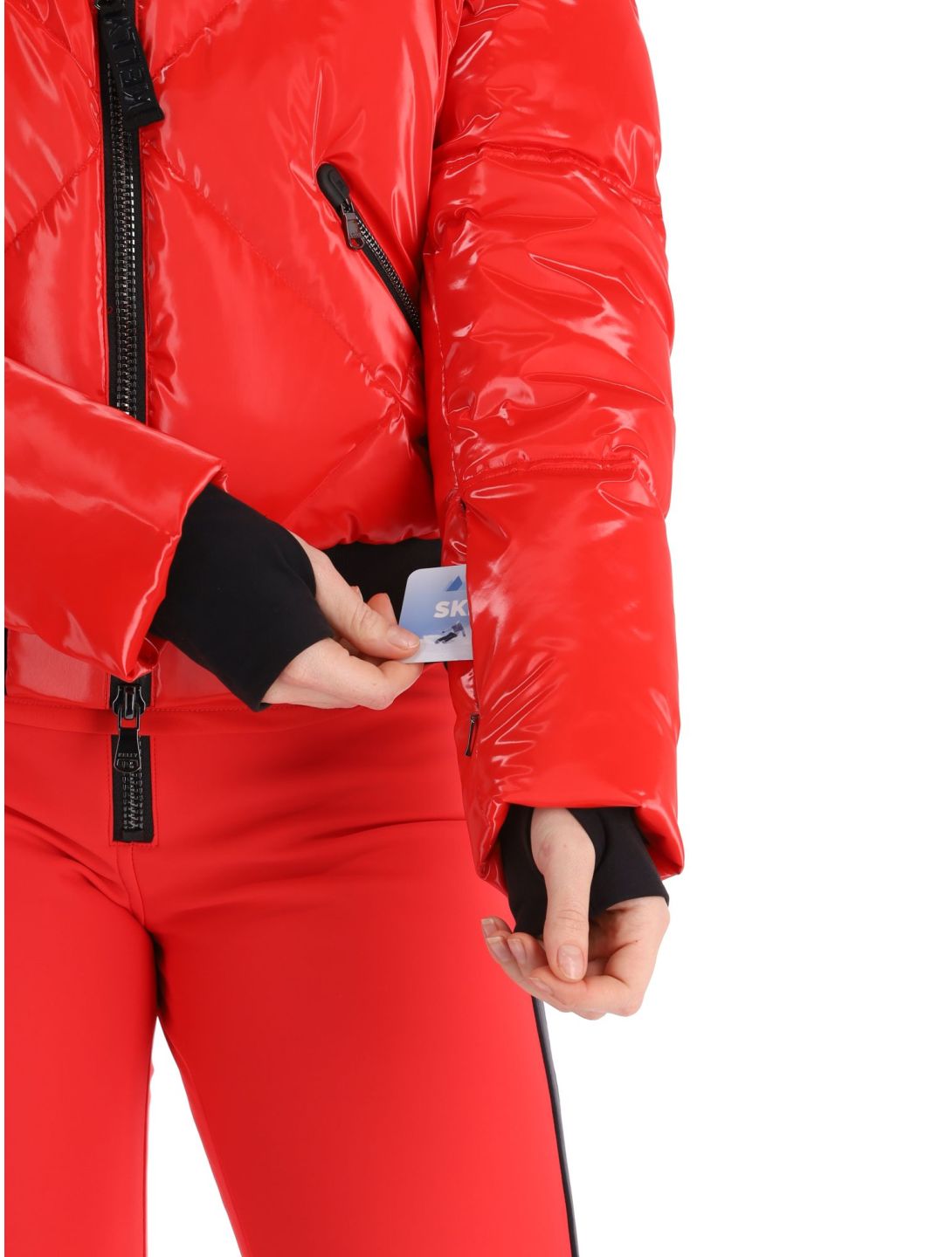 Kelly, Sidney Skijacke Damen Red rot 