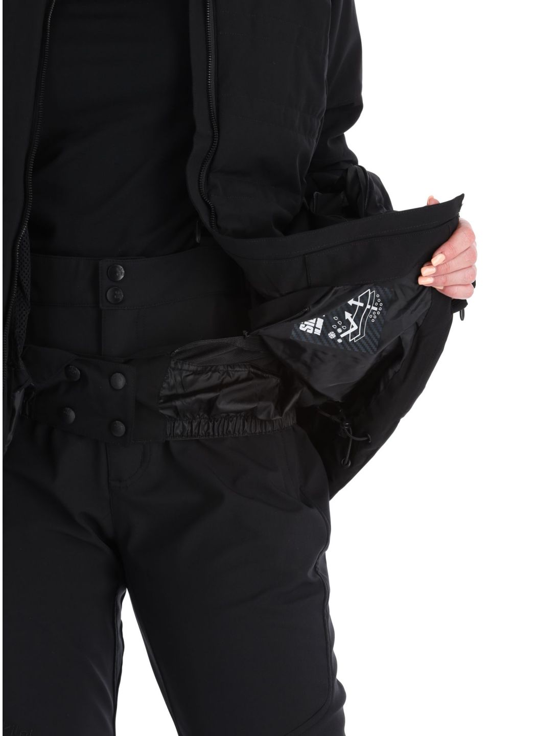 Kilpi, Carrie-W Skijacke Damen Black schwarz 