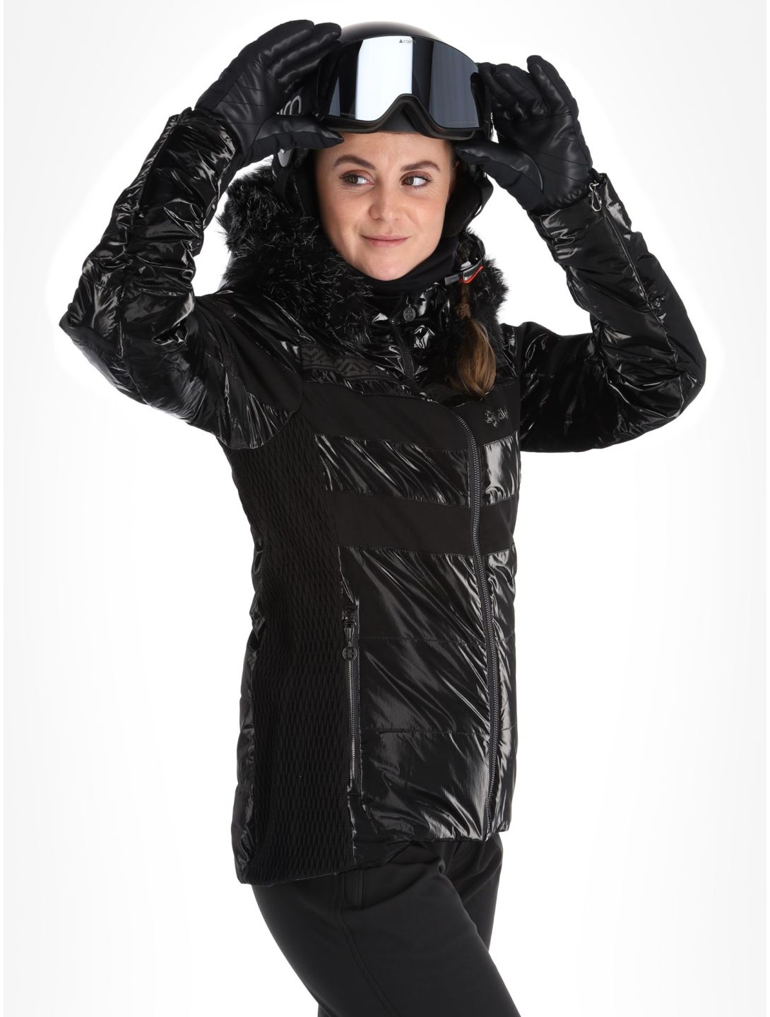 Kilpi, Dalila-W Skijacke Damen Black schwarz 