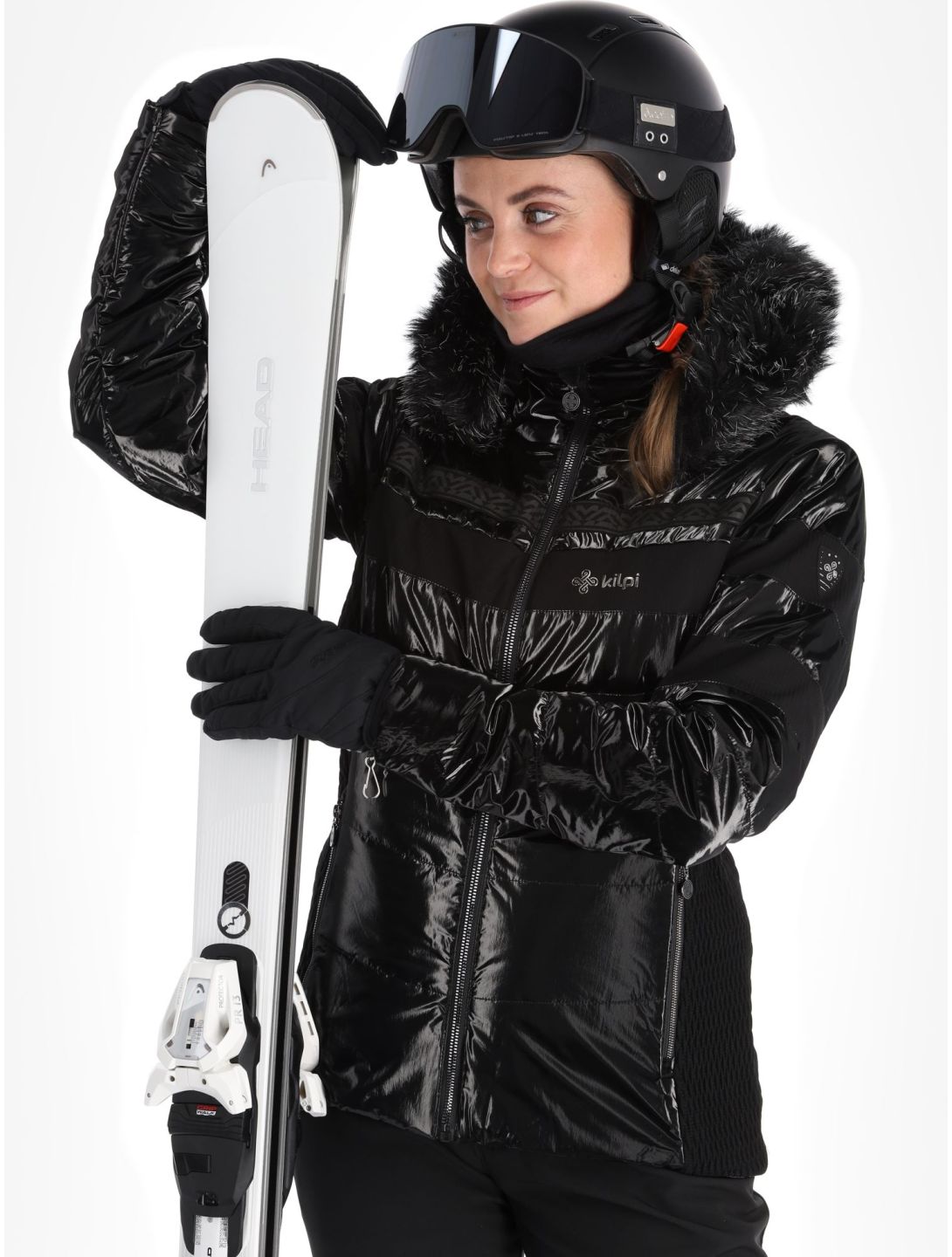 Kilpi, Dalila-W Skijacke Damen Black schwarz 