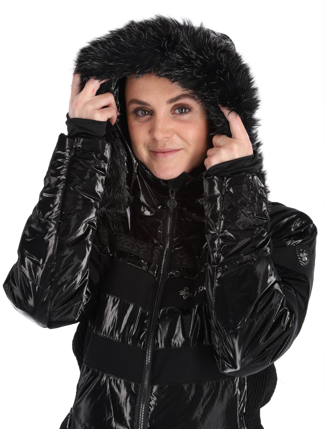 Kilpi, Dalila-W Skijacke Damen Black schwarz 