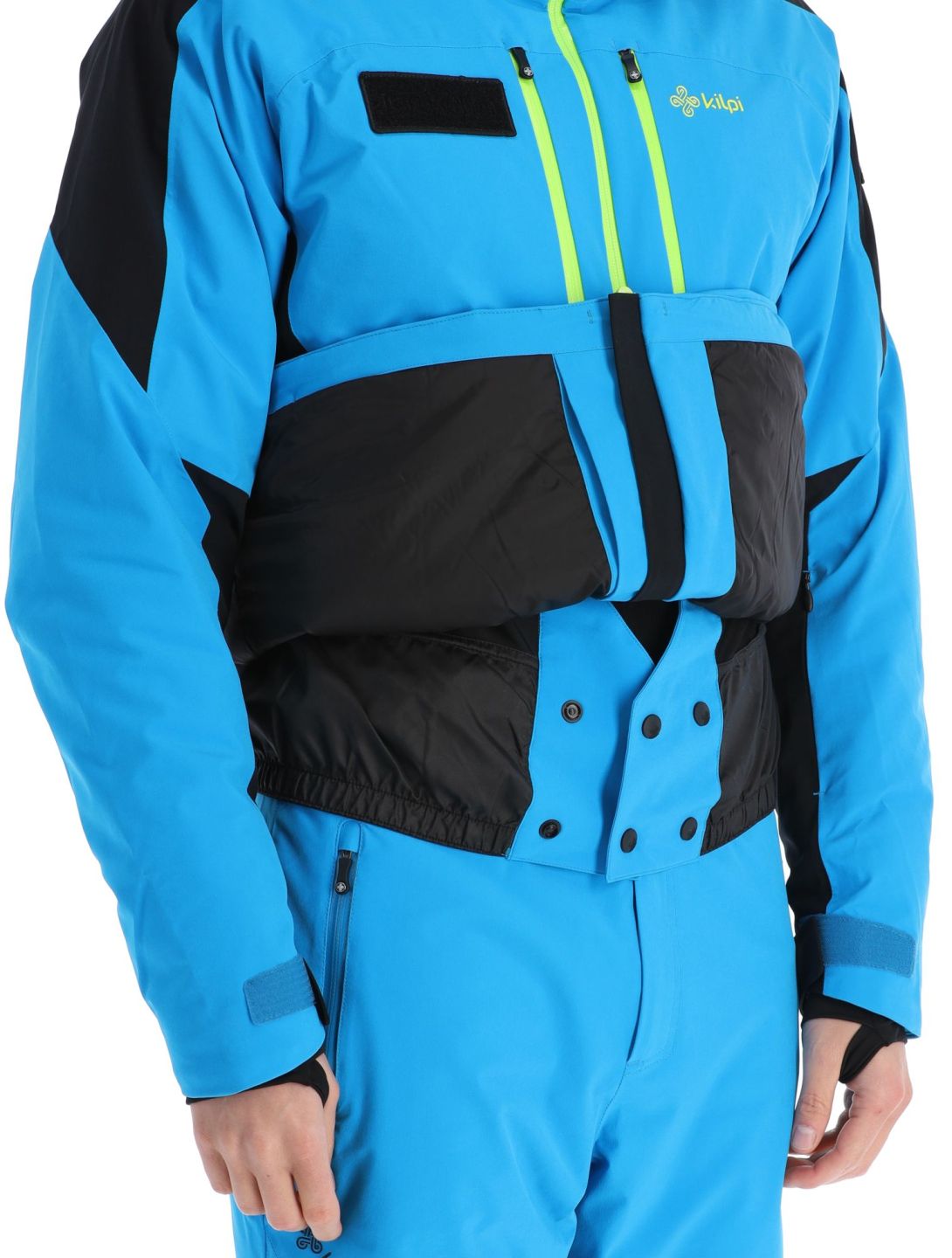 Kilpi, Dexen-M Skijacke Herren Blue blau, rot, weiß 