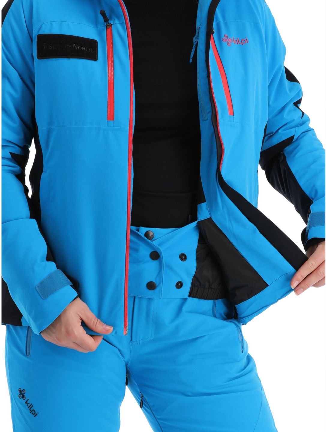 Kilpi, Dexen-W Skijacke Übergröße Damen Blue blau, schwarz 