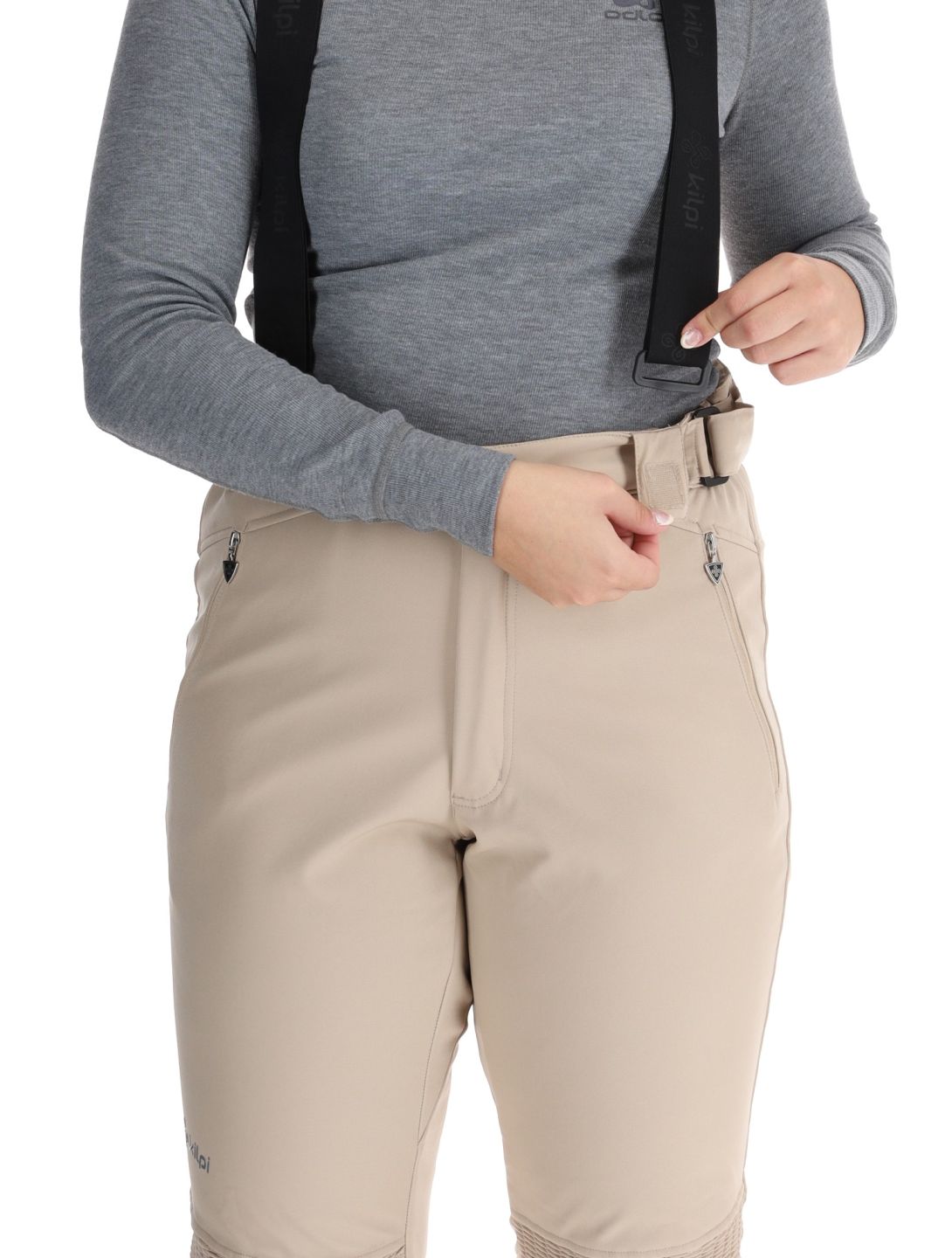 Kilpi, DIONE Softshell Skihose Damen Beige beige 