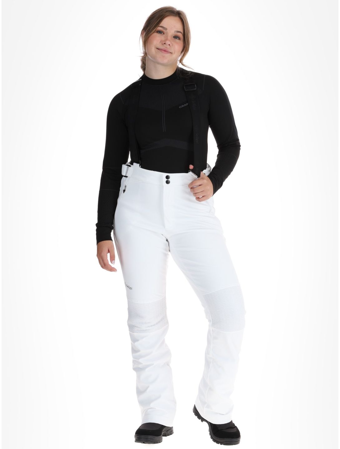 Kilpi, DIONE Softshell Skihose Damen White weiß 