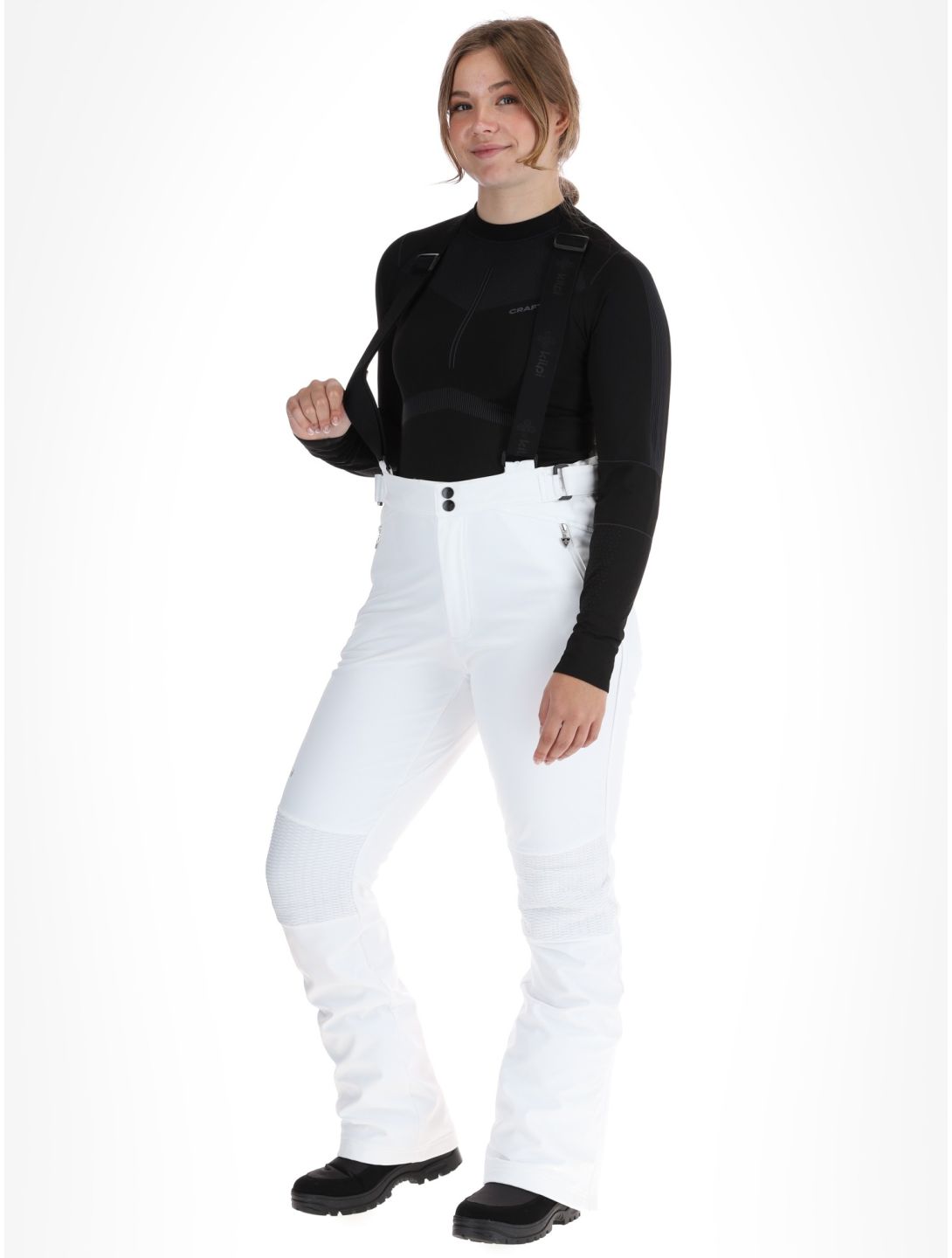 Kilpi, DIONE Softshell Skihose Damen White weiß 