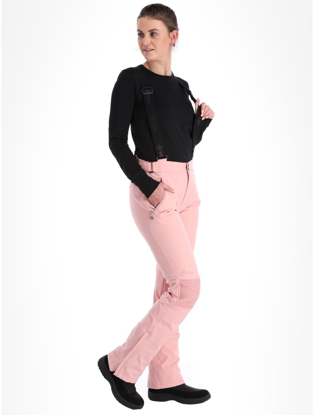 Kilpi, Dione-W Softshell Skihose Damen Lady Pink rosa 