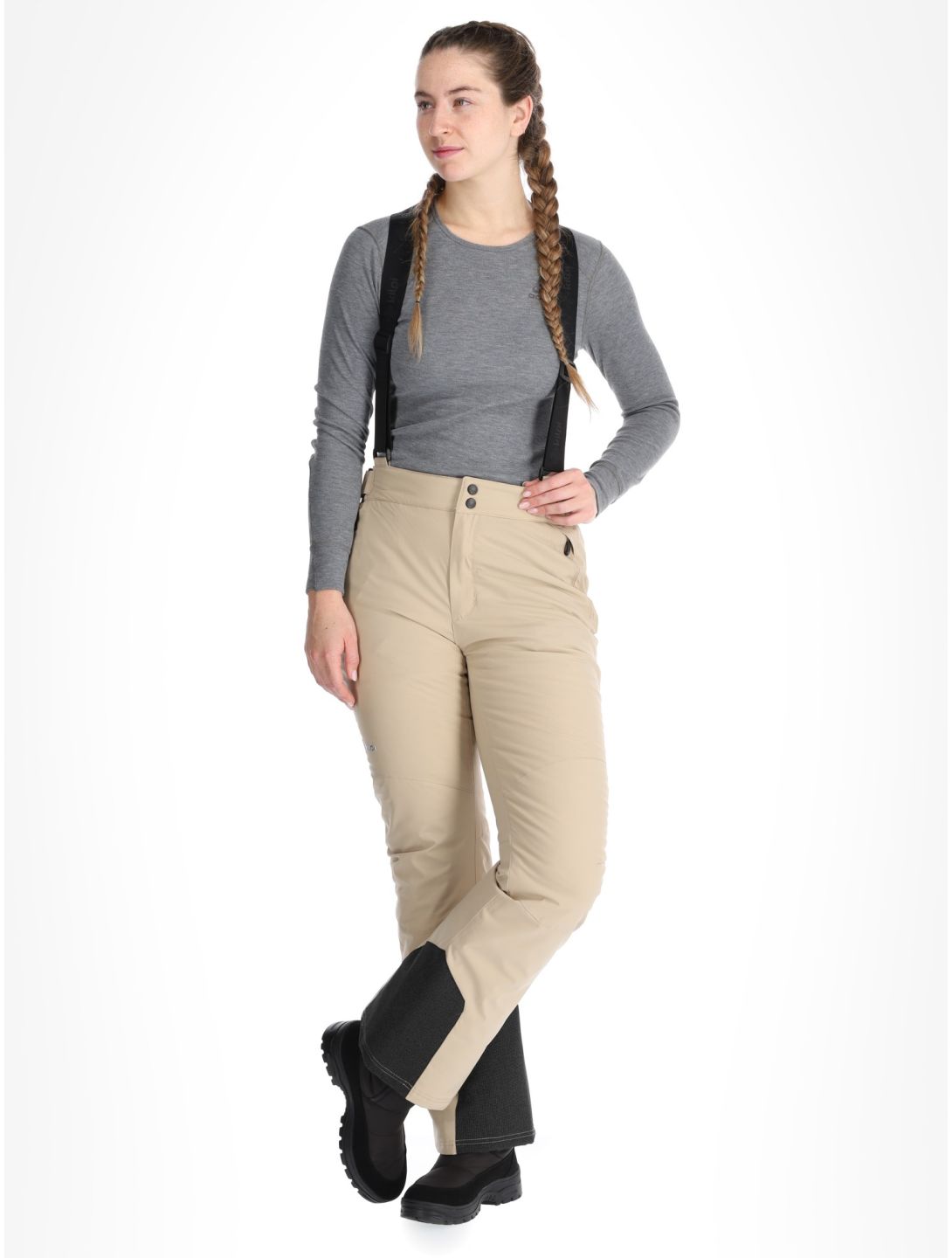 Kilpi, ELARE Skihose Damen Beige beige 