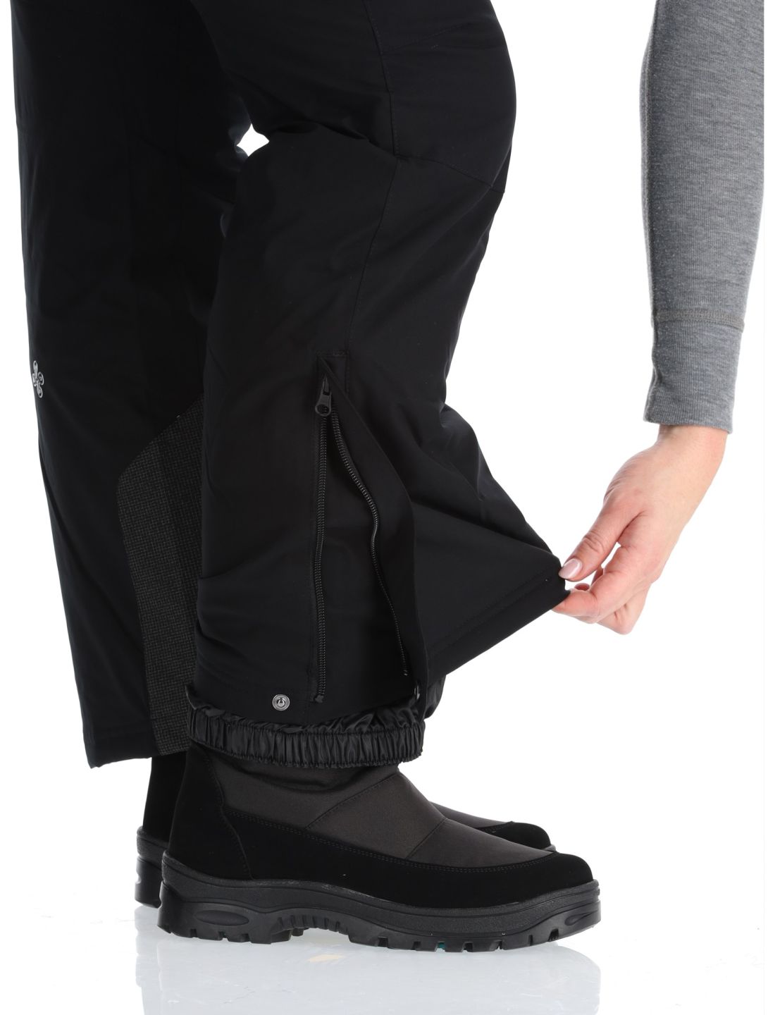 Kilpi, ELARE Skihose Damen Black schwarz 