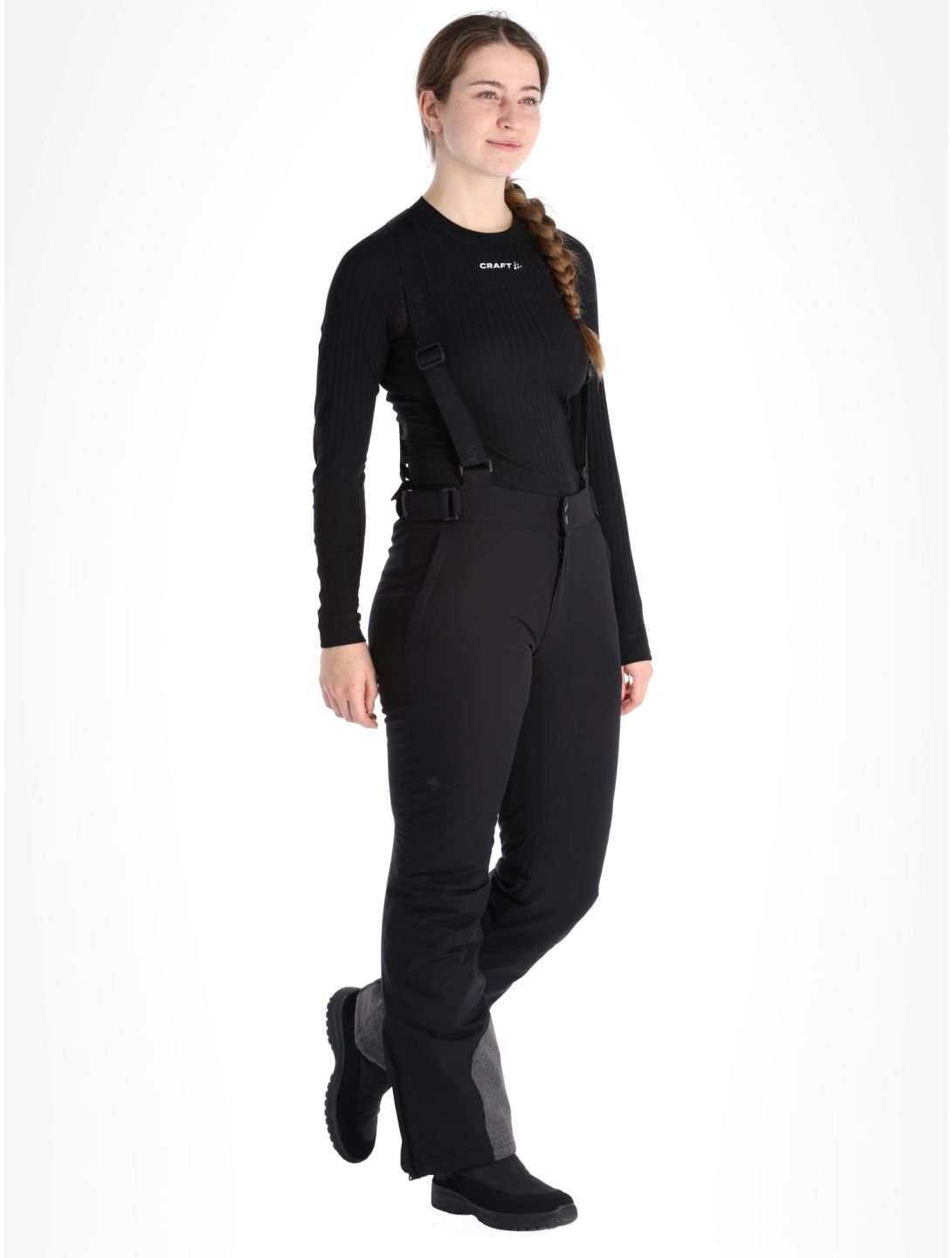 Kilpi, Elare-W Skihose Damen Black schwarz 